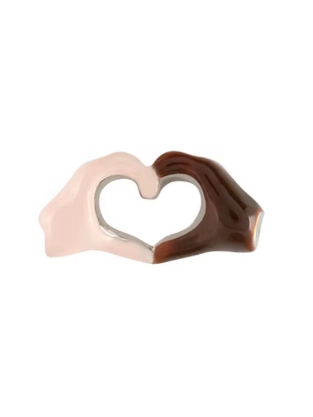 Origami Owl Force For Good or Interracial Heart Hand charm
